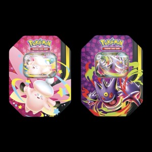 Pokemon TCG Mega Moonlit Tins - Clefable + Gengar