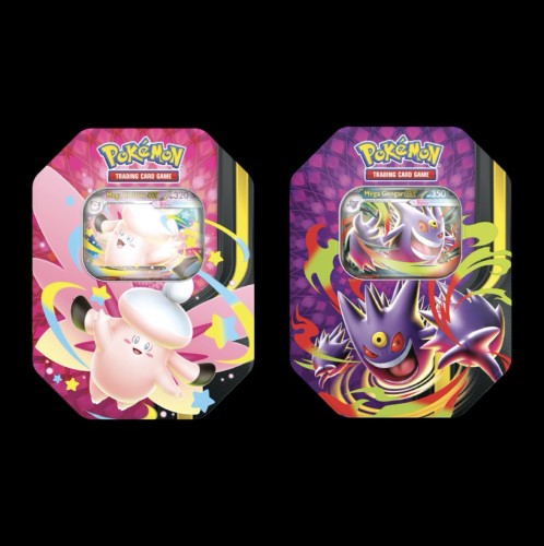 Pokemon TCG Mega Moonlit Tins - Clefable + Gengar