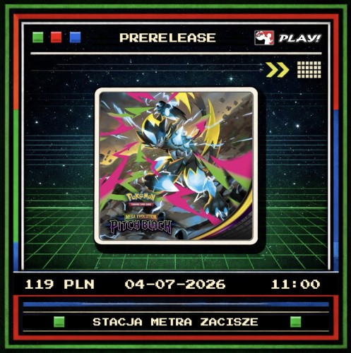 Prerelease Pokémon TCG: Pitch Black 04-07-2026 11:00