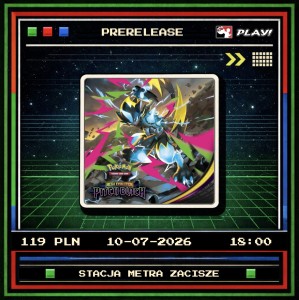 Prerelease Pokémon TCG: Pitch Black 10-07-2026 18:00